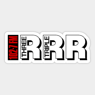 3RRR Radio Melbourne Fanart Sticker